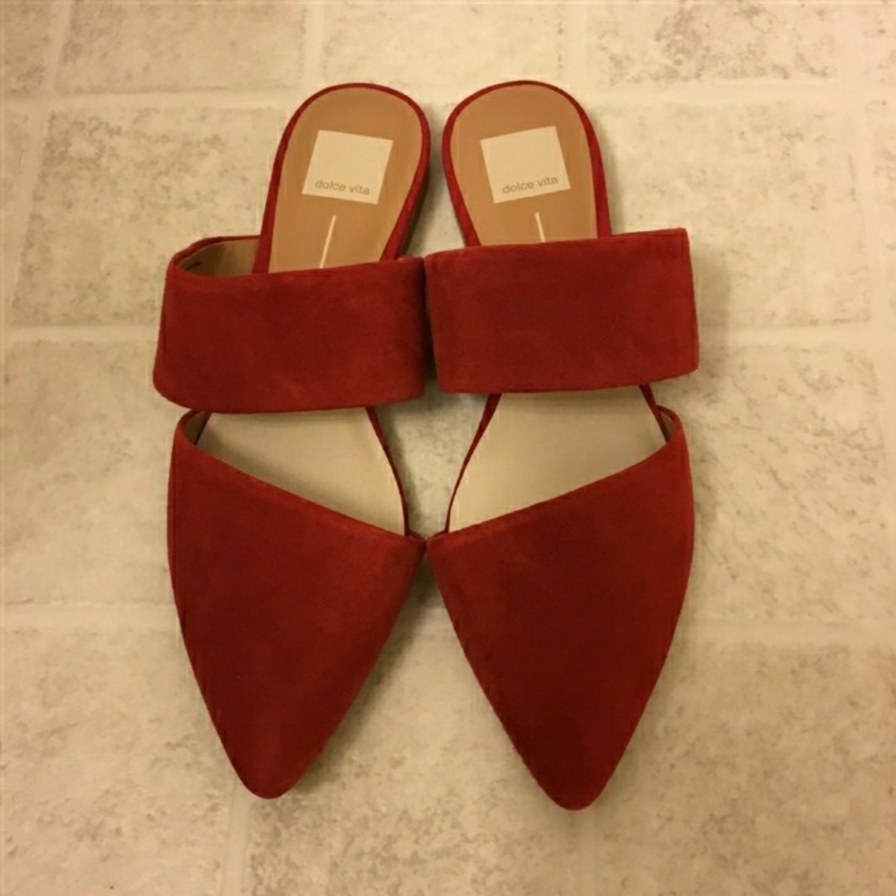 Dolce Vita Red Mules